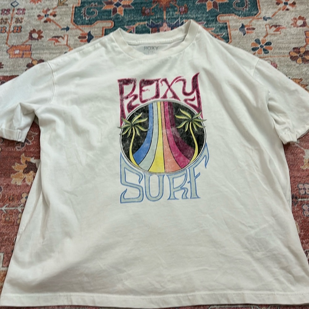 Girls Roxy tee shirt size girls 10